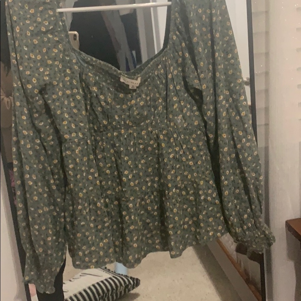 Pacsun Babydoll Blouse